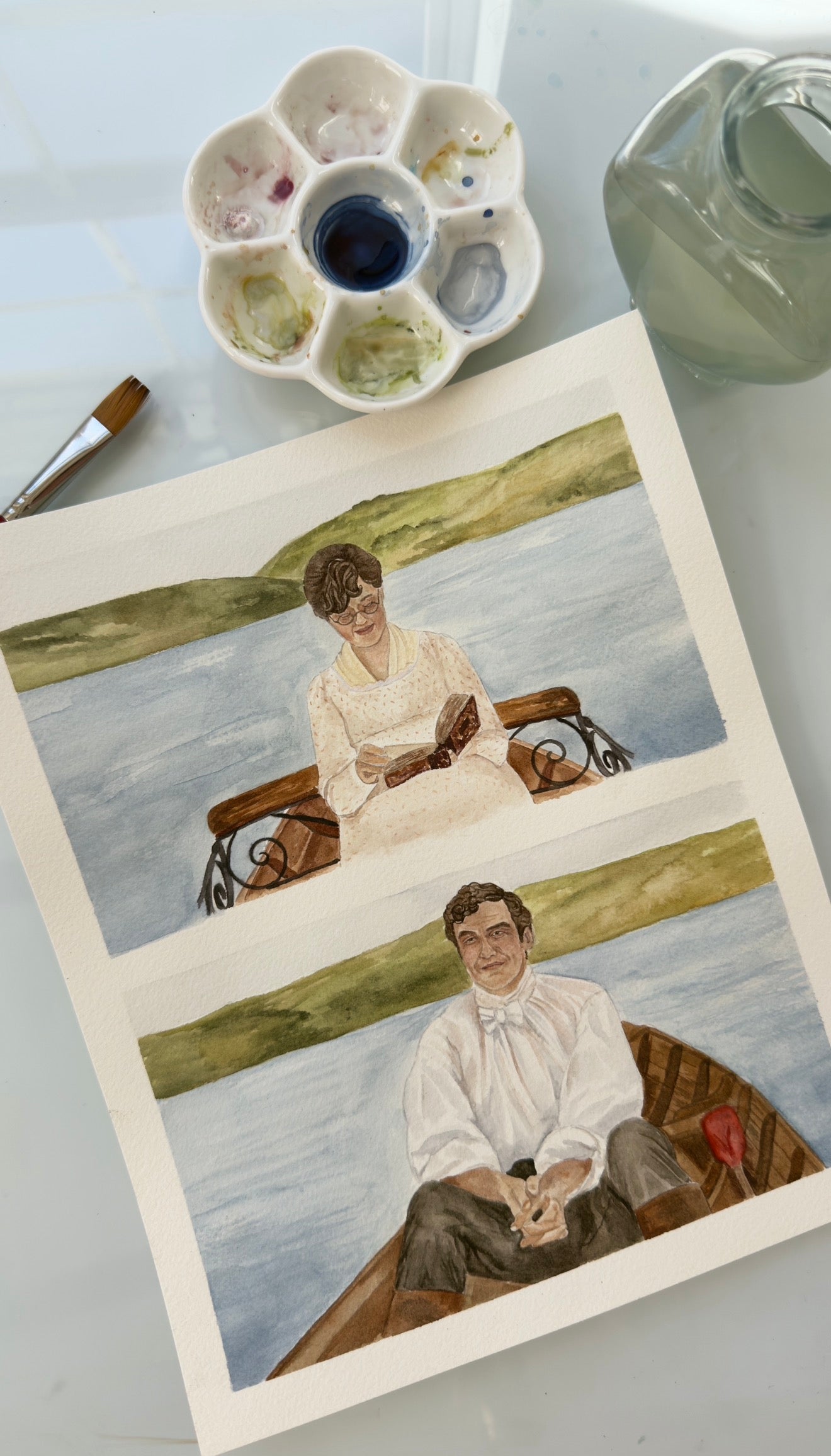 Mary Bennet & Tom Hayward Print