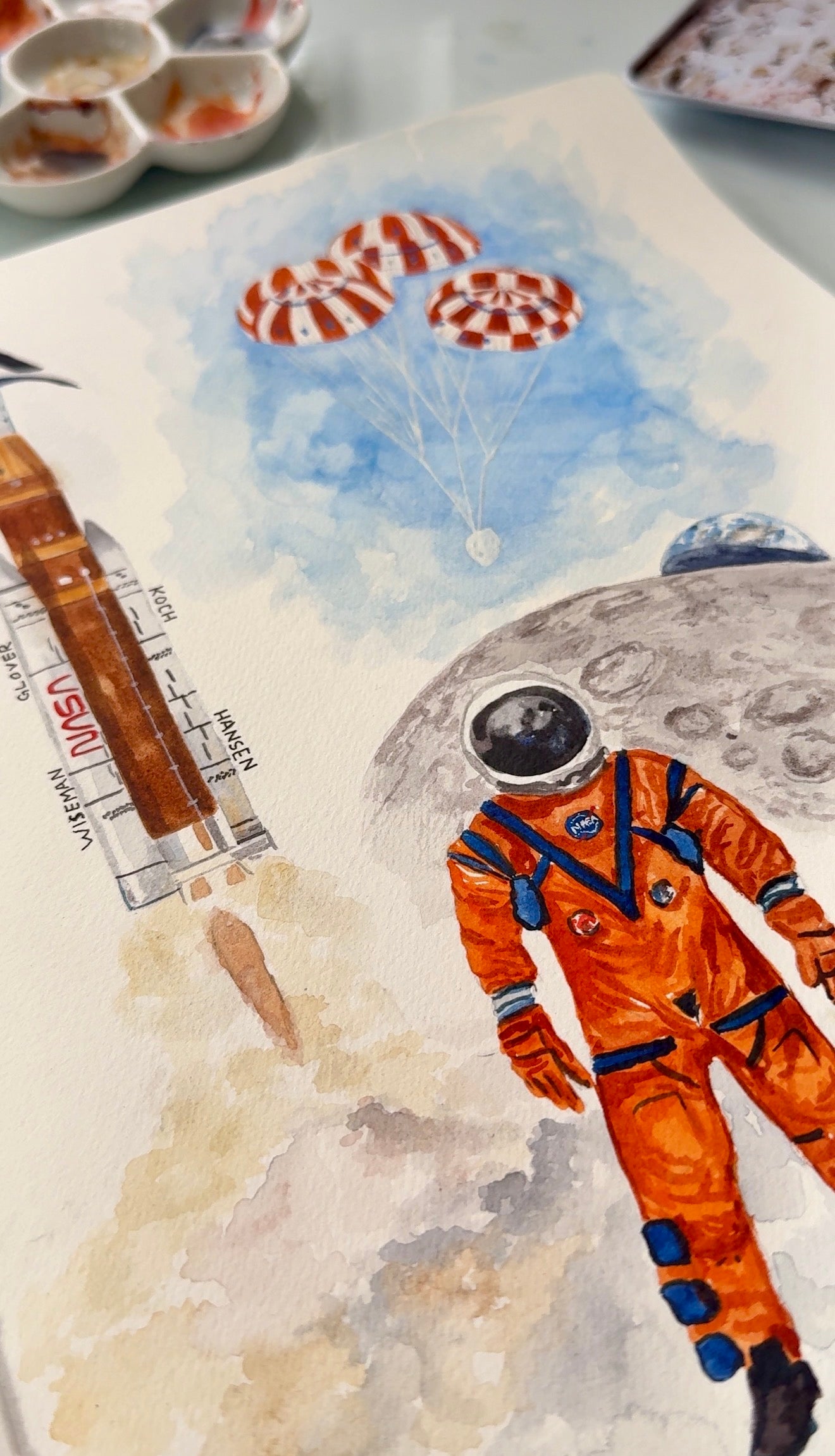 Artemis II Fine Art Print