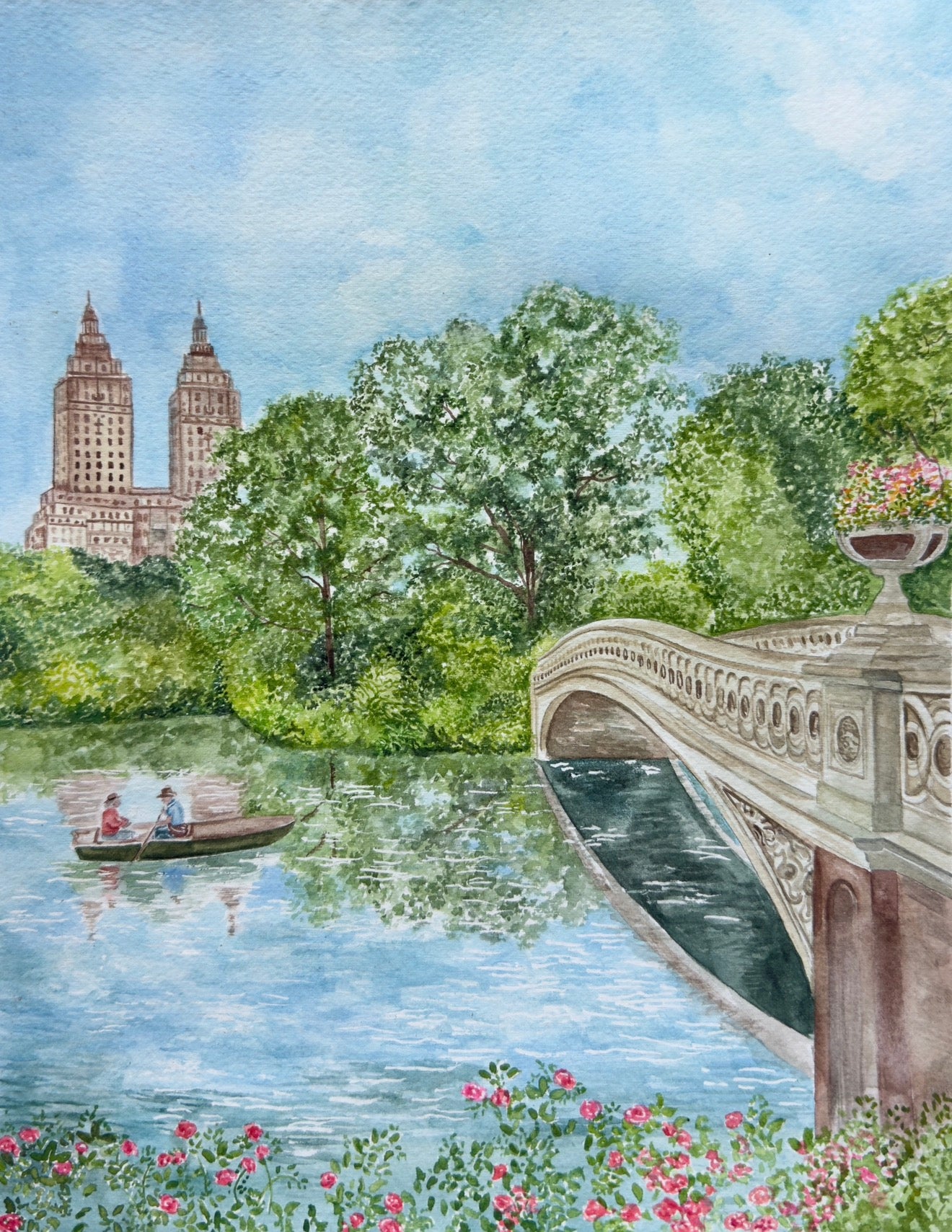 Central Park Spring Fine Art Print