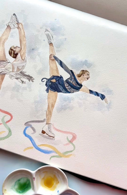 Blade Angels - Figure Skater Print